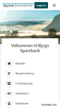 Mobile Screenshot of bjugn-sparebank.no